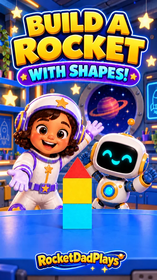 Build a Rocket from Shapes video preview