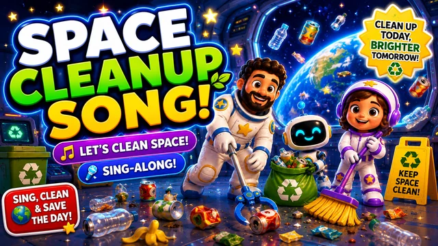 Space Cleanup Song — video artwork